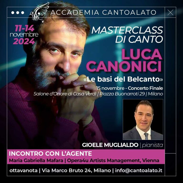 Masterclass con Luca Canonici